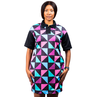 Konadu Kente African Golfer Dress by Tribe Afrique
