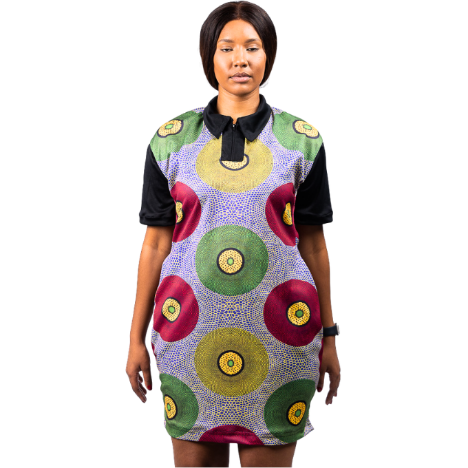 Lashibi African Golfer Dress by Tribe Afrique