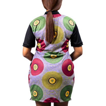 Lashibi African Golfer Dress by Tribe Afrique