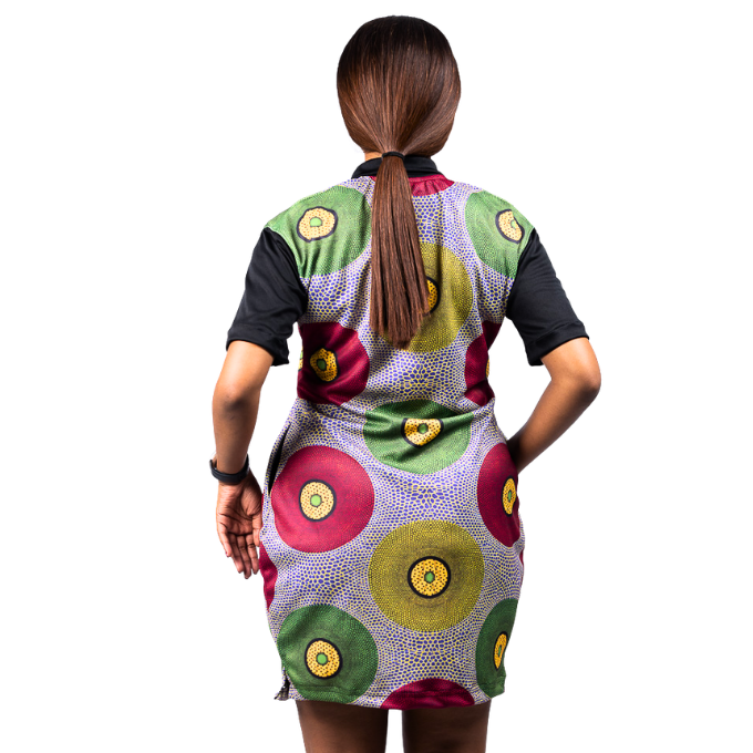 Lashibi African Golfer Dress by Tribe Afrique