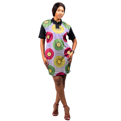 Lashibi African Golfer Dress by Tribe Afrique