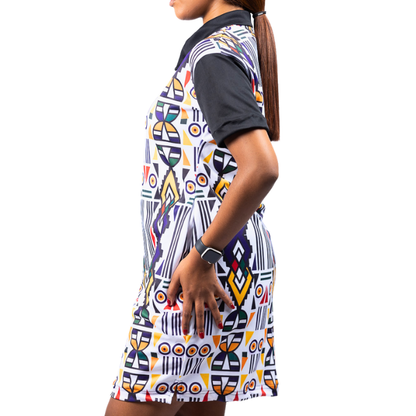 Ndebele Kese African Golfer Dress by Tribe Afrique