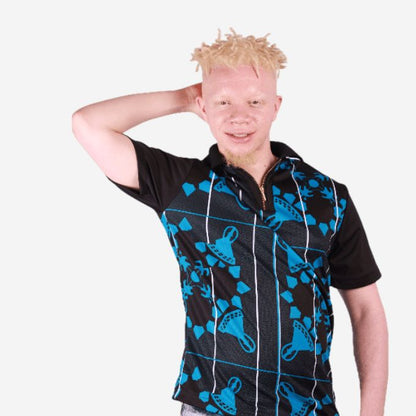 Sotho Hut African Golf Shirt Tribe Afrique