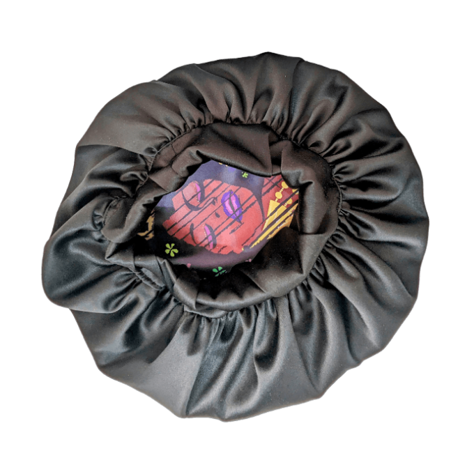 Languza Affirmations African Satin Bonnet by Tribe Afrique - Tribe Afrique