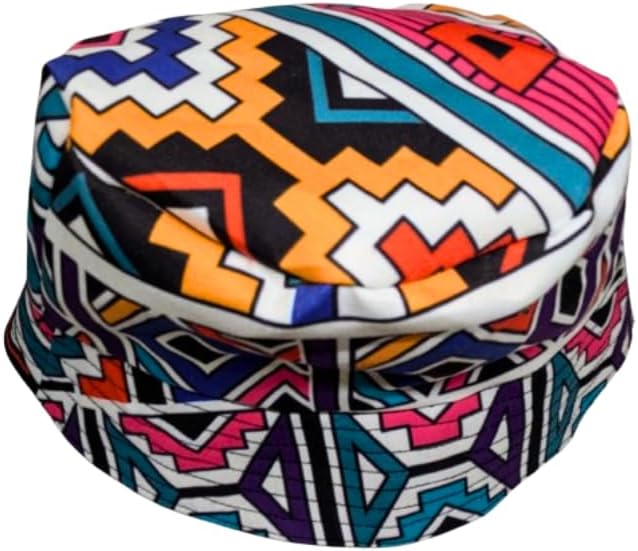 Adult size - New Ndebele African Bucket hat by Tribe Afrique - Tribe Afrique