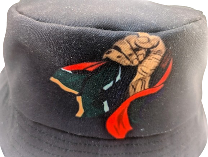 Black Freedom African Bucket Hats by Tribe Afrique - Tribe Afrique