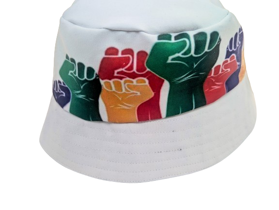 Fist One Nation African Bucket Hats by Tribe Afrique - Tribe Afrique