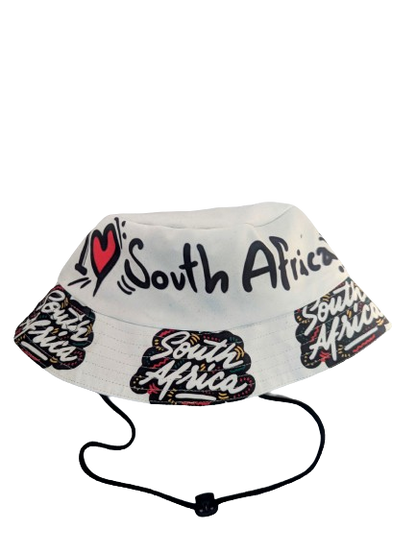 I love South Africa Sun African Bucket Hats by Tribe Afrique - Tribe Afrique