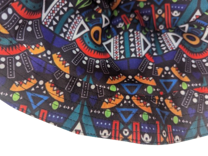 Blue Kai African Bucket Hats by Tribe Afrique - Tribe Afrique
