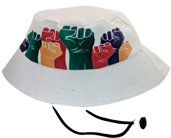 Fist One Nation African Bucket Hats by Tribe Afrique - Tribe Afrique