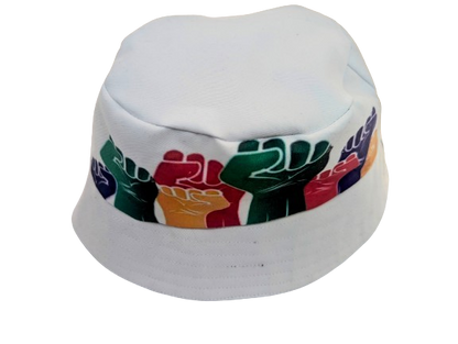 Fist One Nation African Bucket Hats by Tribe Afrique - Tribe Afrique