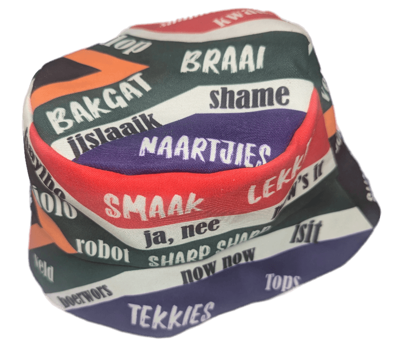 Slangs South African Flag African Bucket Hats by Tribe Afrique - Tribe Afrique
