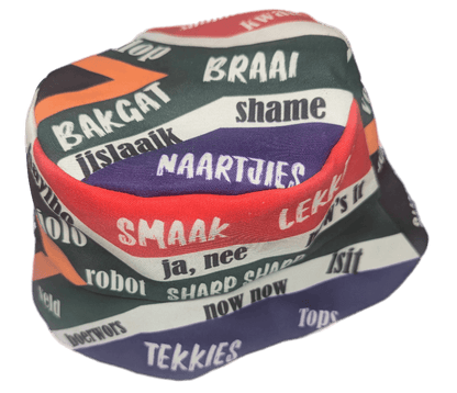Slangs South African Flag African Bucket Hats by Tribe Afrique - Tribe Afrique