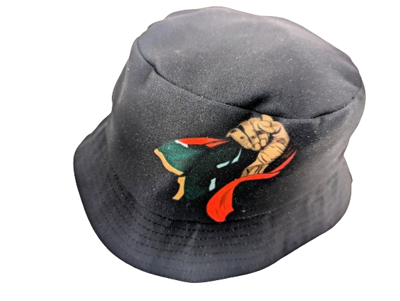 Black Freedom African Bucket Hats by Tribe Afrique - Tribe Afrique