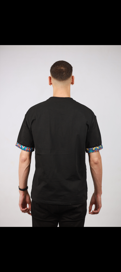 Blue Kai Map Shirt by Tribe Afrique