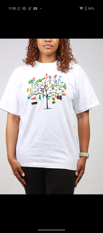 Rooted in Africa African Flags Shirt by Tribe Afrique