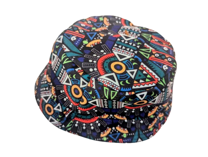 Blue Kai African Bucket Hats by Tribe Afrique - Tribe Afrique
