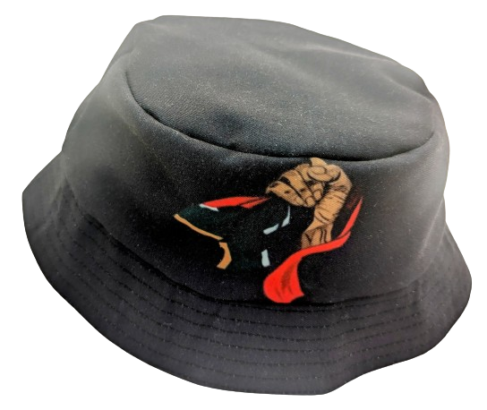 Black Freedom African Bucket Hats by Tribe Afrique - Tribe Afrique