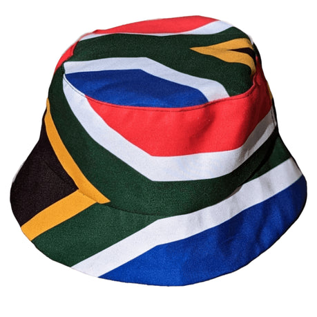 Proudly SA Flag African Bucket hat by Tribe Afrique