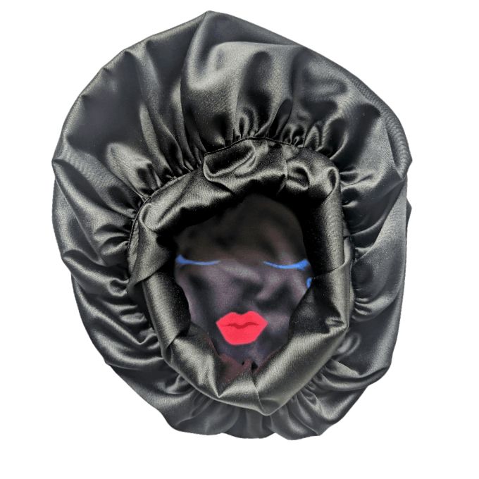 Asemahle  Affirmations African Satin Bonnet by Tribe Afrique - Tribe Afrique