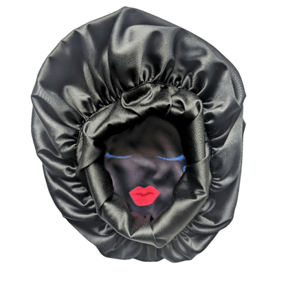 Asemahle  Affirmations African Satin Bonnet by Tribe Afrique - Tribe Afrique