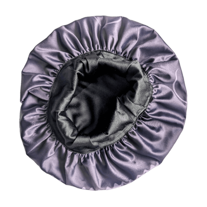 Black is supercool Affirmation Satin Bonnet by Tribe Afrique - Tribe Afrique