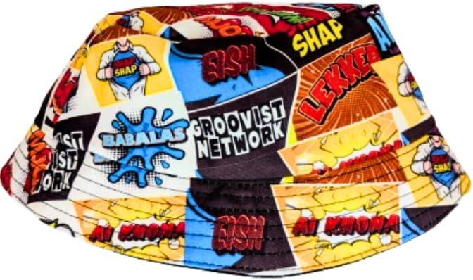 Adult size - South African Catchy Slangs Funny Bucket Hat by Tribe Afrique - Tribe Afrique