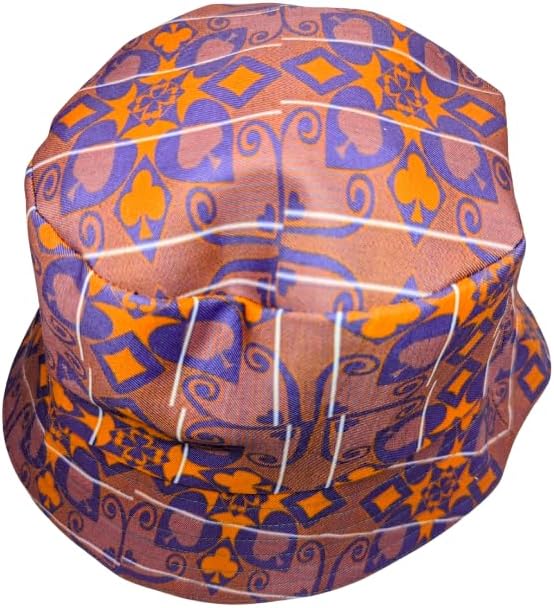 Sotho Fluorish African Bucket hat by Tribe Afrique - Adult size - Tribe Afrique