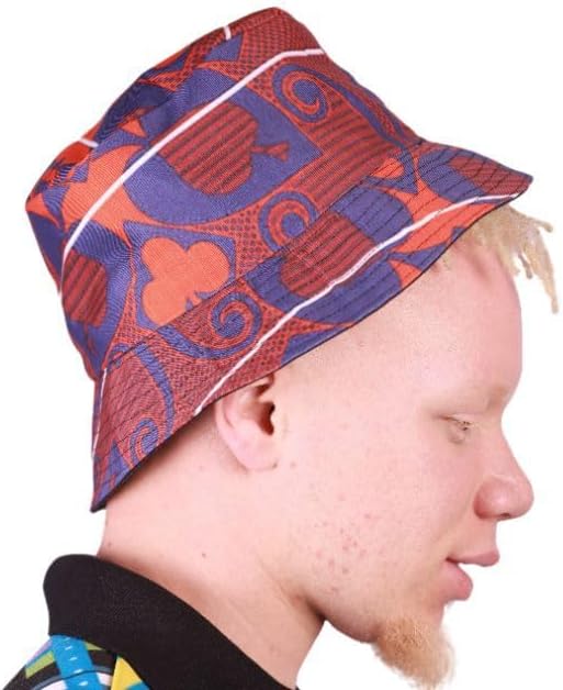 Sotho Fluorish African Bucket hat by Tribe Afrique - Adult size - Tribe Afrique