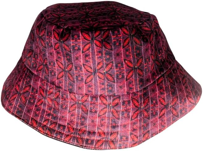 Sotho Fire African Bucket Hat by Tribe Afrique - Adult size - Tribe Afrique