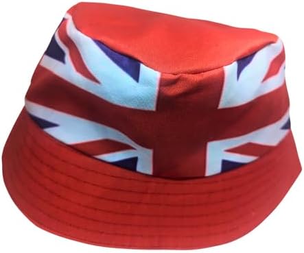 Proudly British Love UK Flag Reversible Bucket hat - Tribe Afrique
