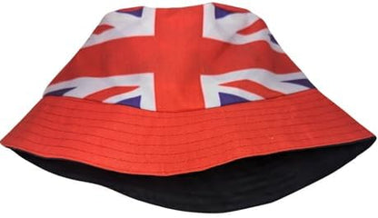 Proudly British Love UK Flag Reversible Bucket hat - Tribe Afrique