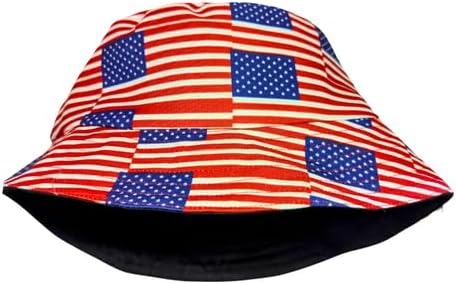 USA Multi Flag African Bucket Hat - Tribe Afrique