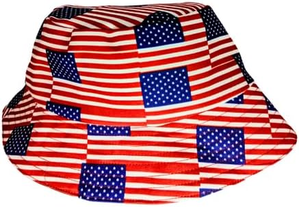 USA Multi Flag African Bucket Hat - Tribe Afrique