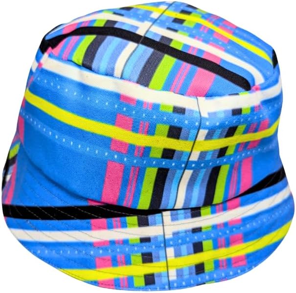 Blue Venda African Bucket hat by Tribe Afrique - Adult size - Tribe Afrique