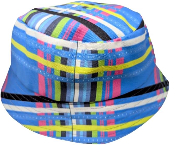 Blue Venda African Bucket hat by Tribe Afrique - Adult size - Tribe Afrique