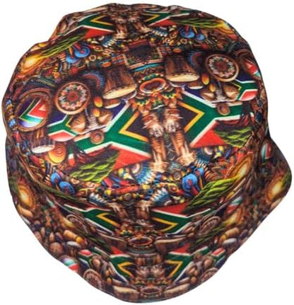 Wakkanda South Africa African Bucket hat - Tribe Afrique