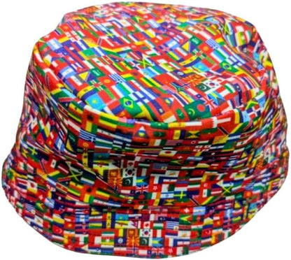 Adult size - All World Flags African Bucket hat by Tribe Afrique - Tribe Afrique