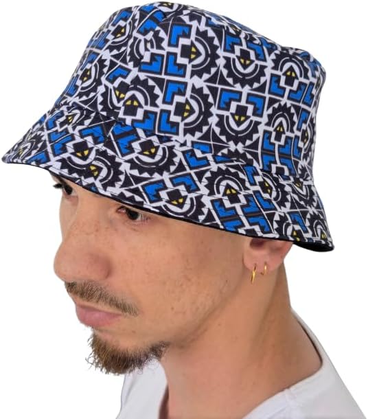 Yebo Ndebele African Bucket hat by Tribe Afrique - Adult size - Tribe Afrique
