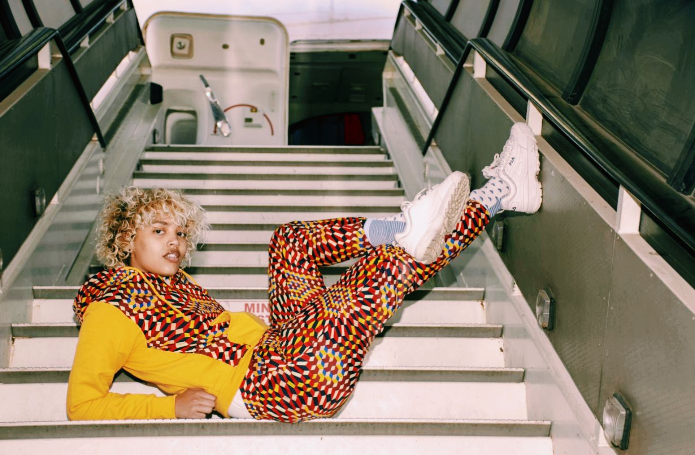 Lethu Pants by Tribe Afrique with Free Matching Mask Tribe Afrique