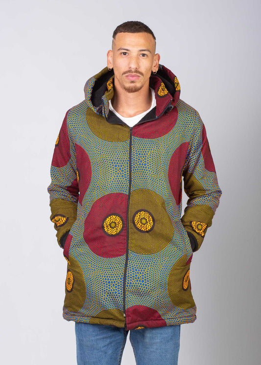 Lashibi Extra Long Jacket with Removable hood Tribe Afrique