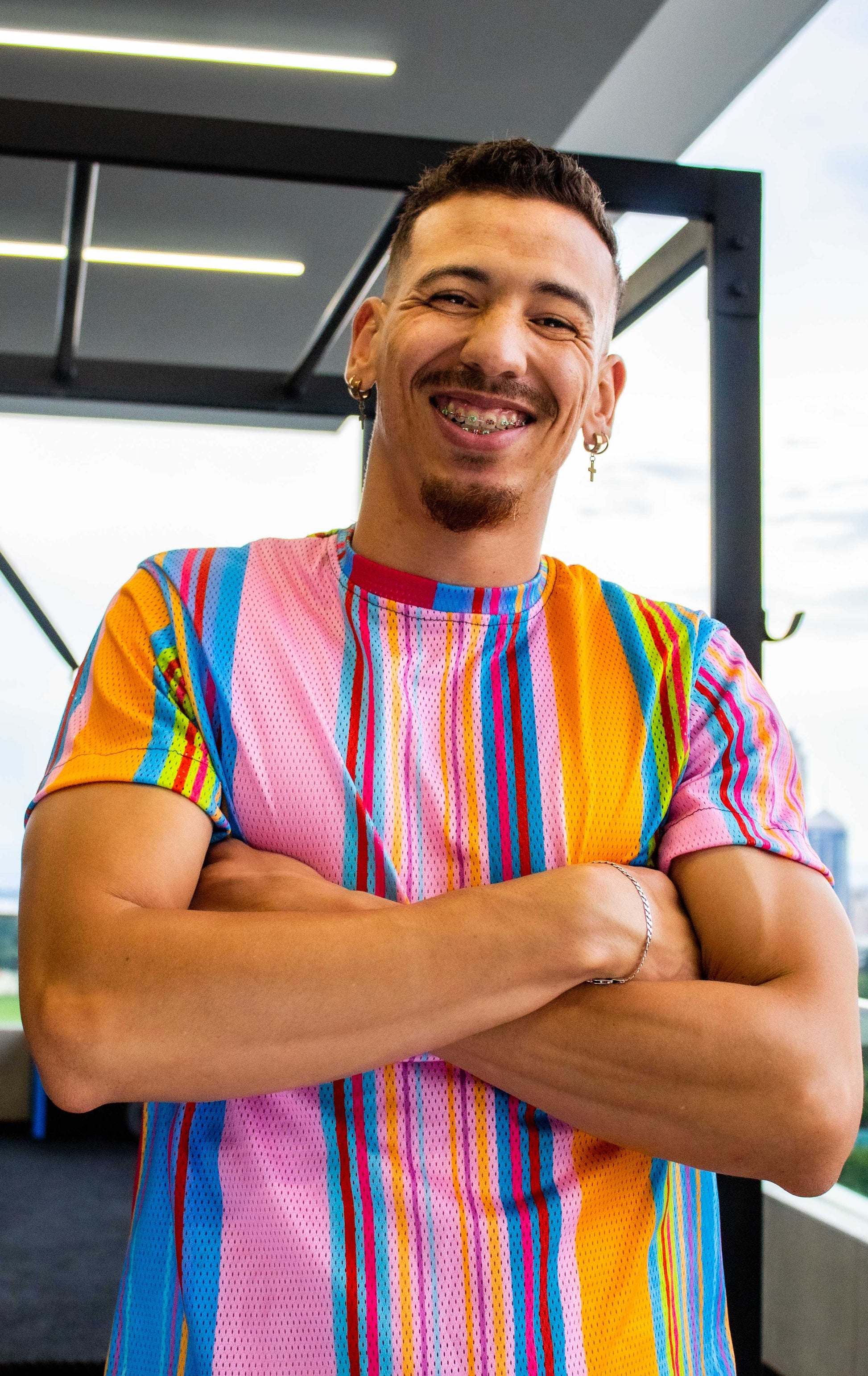 Venda Multicolours Unisex  Casual Mesh Shirt Tribe Afrique