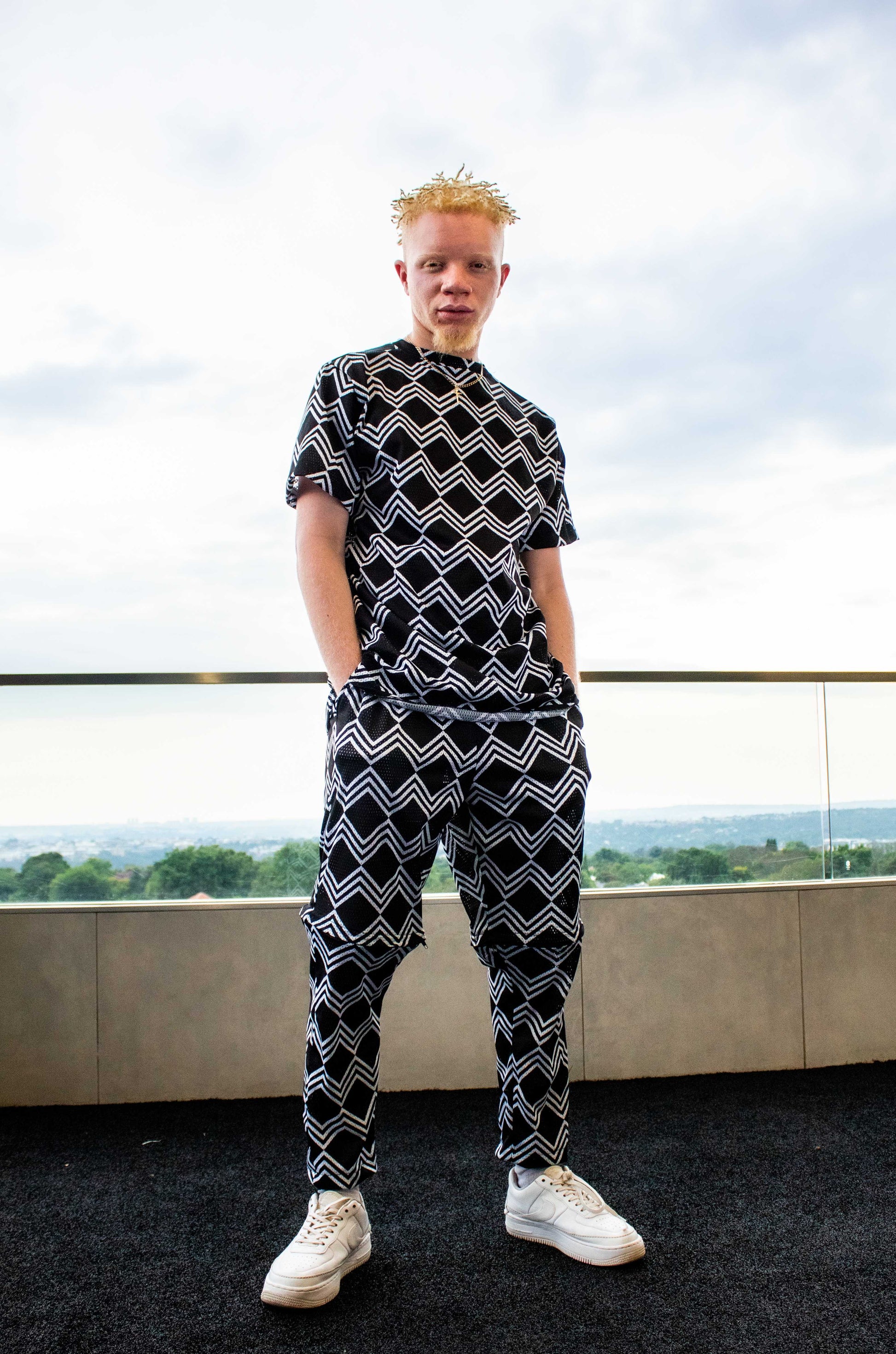 Black Xhosa Unisex  Casual Mesh Shirt Tribe Afrique