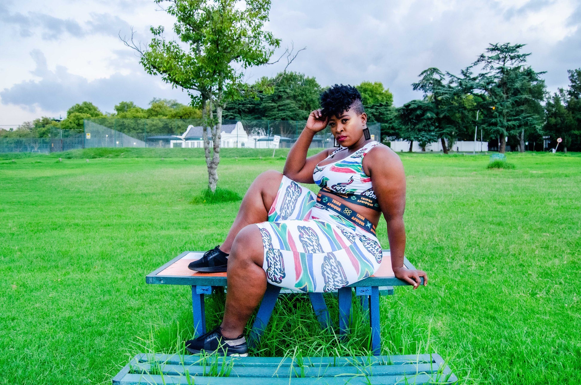 Proudly South Africa Shorts [Short Leggings] Tribe Afrique