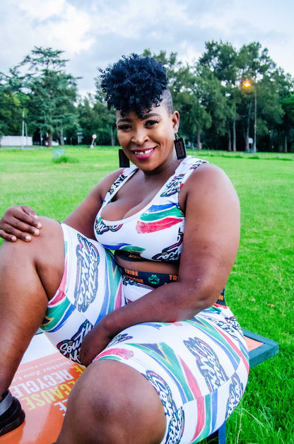 Proudly South Africa Shorts [Short Leggings] Tribe Afrique