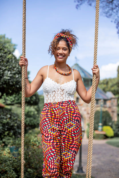 Lethu Pants by Tribe Afrique (With Matching Mask) Tribe Afrique