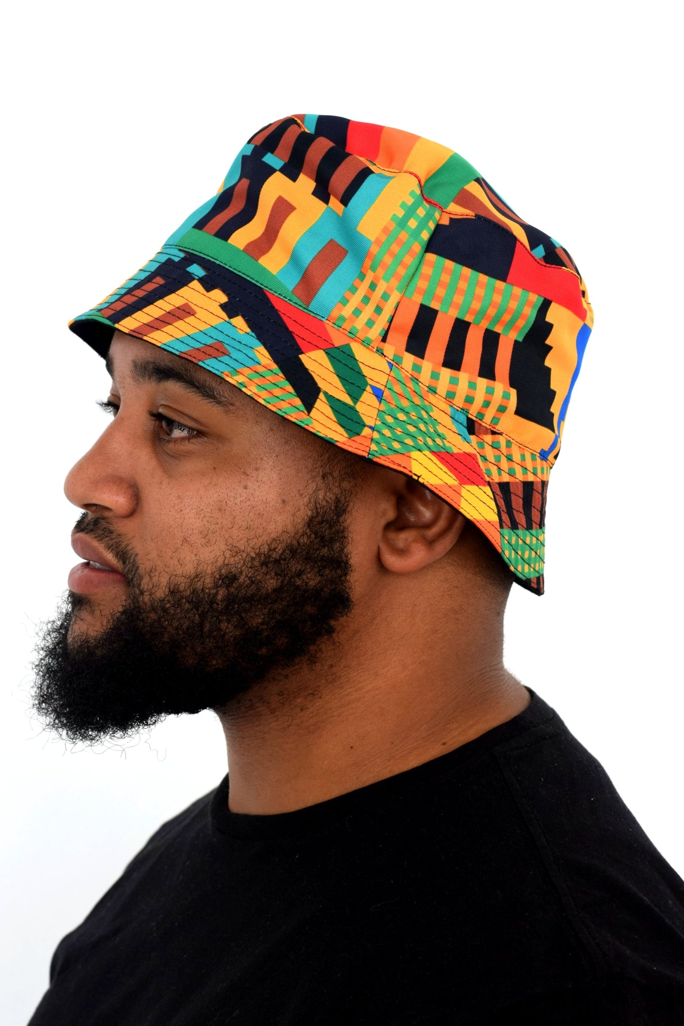 Kente Bucket Hats by Tribe Afrique Tribe Afrique