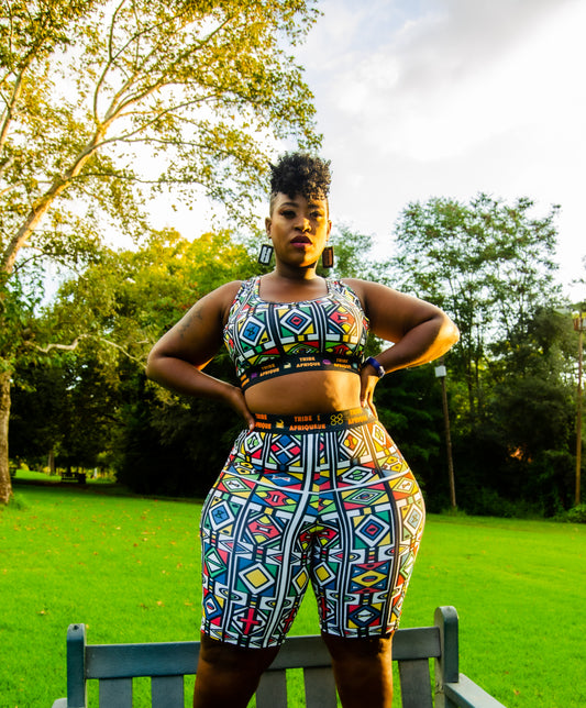 Ndebele Sports Bra Tribe Afrique