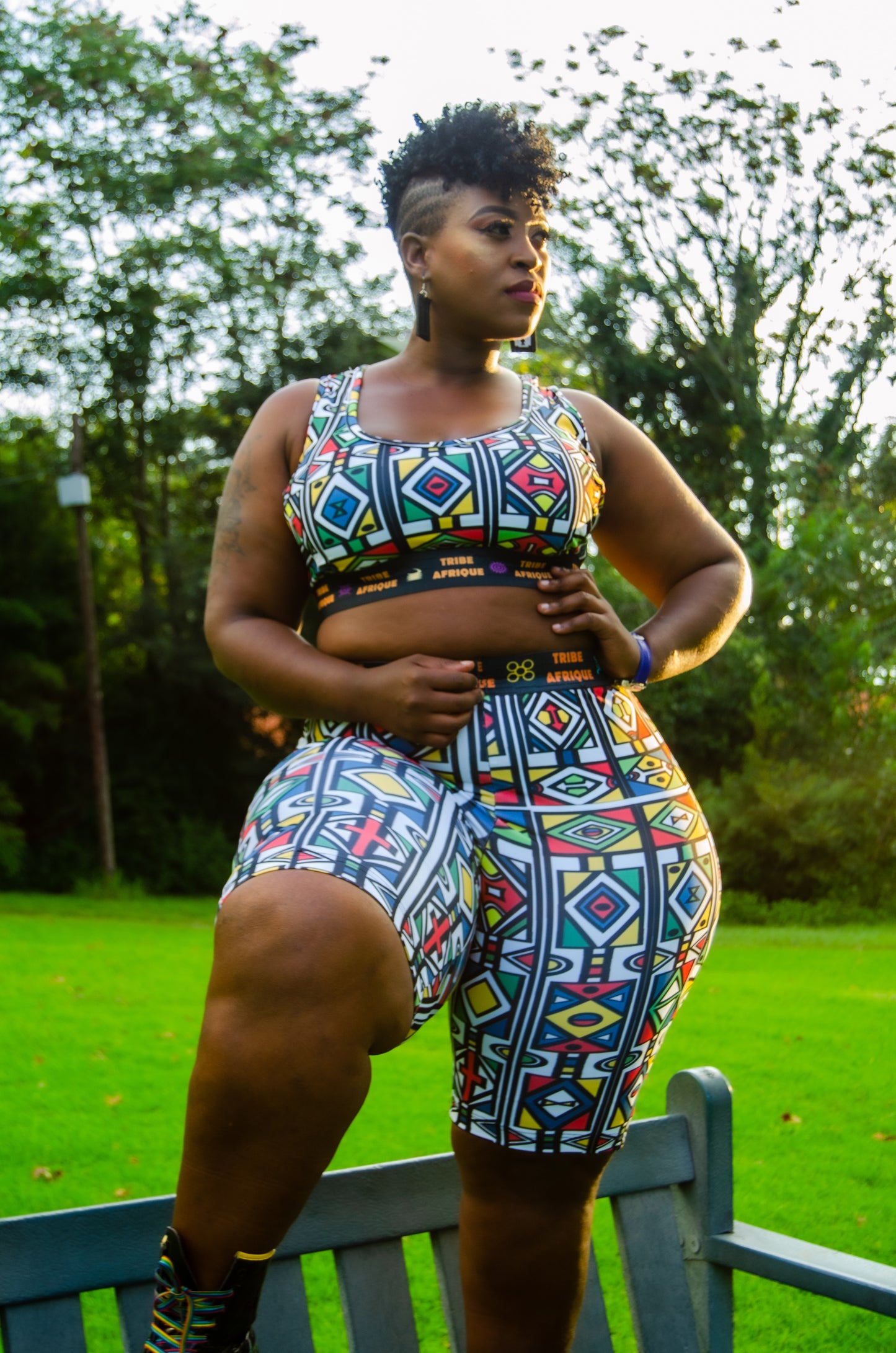 Ndebele Sports Bra Tribe Afrique