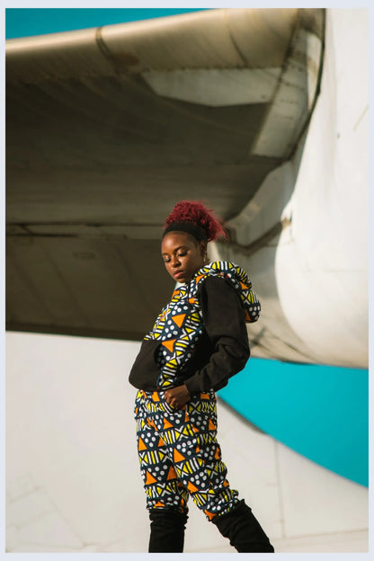 Full Piece Nkonta Hoodie by Tribe Afrique Tribe Afrique